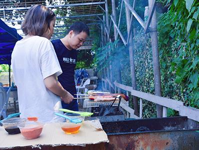 首艺户外活动-烧烤